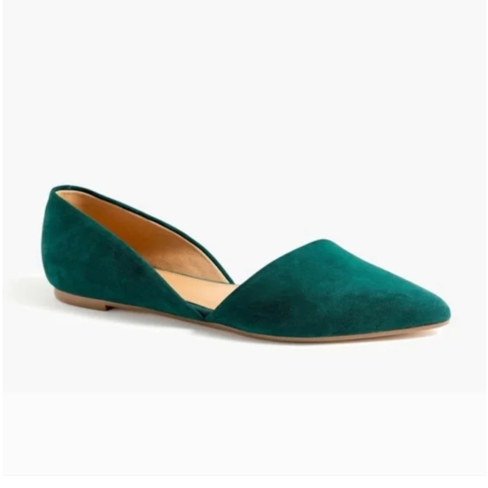 Elegant Green Women's Flats